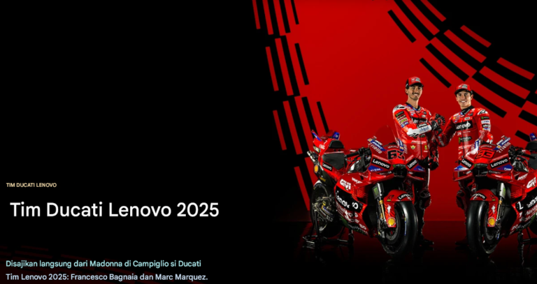 MotoGP Ducati Pantau Rival di Tes Pramusim 2025 Malaysia