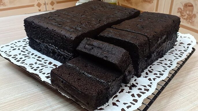 Brownies Ketan Hitam Panggang, Lembut dan Legit Menggoda