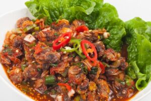 Kerang Saus Cabai Korea, Pedas Gurih Bikin Ketagihan