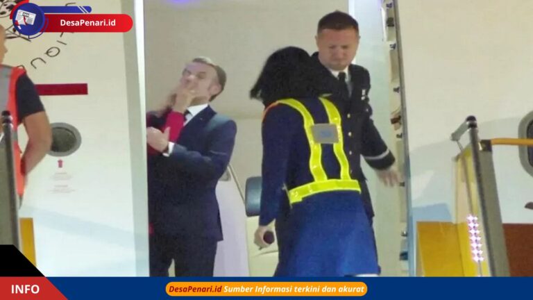 HEBOH Presiden Prancis Macron “Ditoyor” , Simak Infonya!