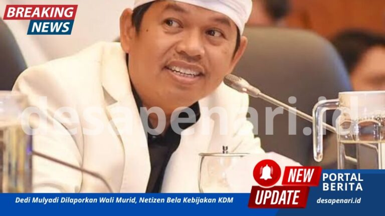 Dedi Mulyadi Dilaporkan Wali Murid, Netizen Bela Kebijakan KDM