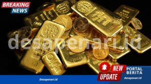 Harga Emas Dunia Diproyeksi