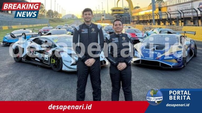 Pebalap Indonesia Cetak Podium di Lamborghini Super Trofeo Asia!