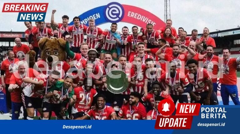 PSV Eindhoven Juara Liga Belanda Usai Kejar Ketertinggalan dari Ajax