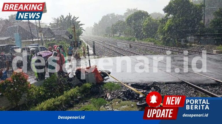 Tragedi KA Malioboro vs Motor, Tewaskan Manten Anyar!