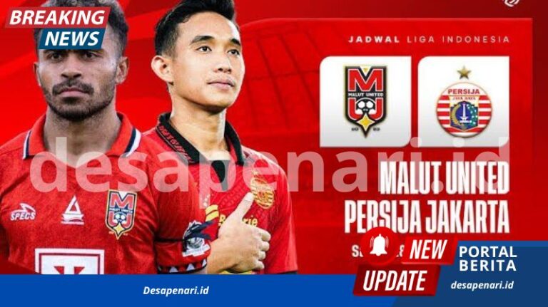 Link Live Streaming Persija vs Malut United