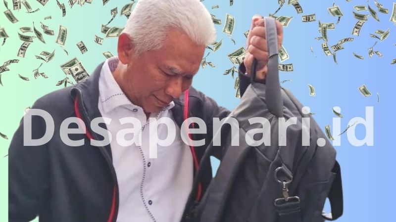 Direktur PT IAE Tutupi Wajah Dengan Tas Saat ditanyai soal Korupsi