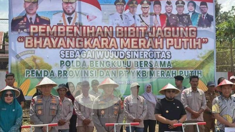 Bengkulu Luncurkan Jagung Bhayangkara Merah Putih