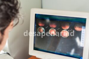 Warga Ramai Scan Retina Demi Uang