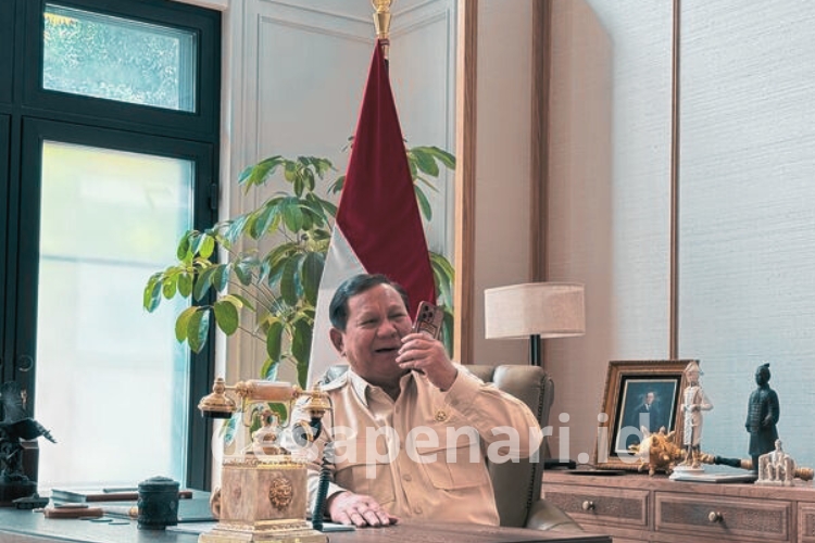 momen presiden republik indonesia berbincang dengan PM Australia