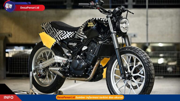 Transformasi Royal Enfield Guerrilla 450 Jadi Street Tracker Keren ala Sideburn