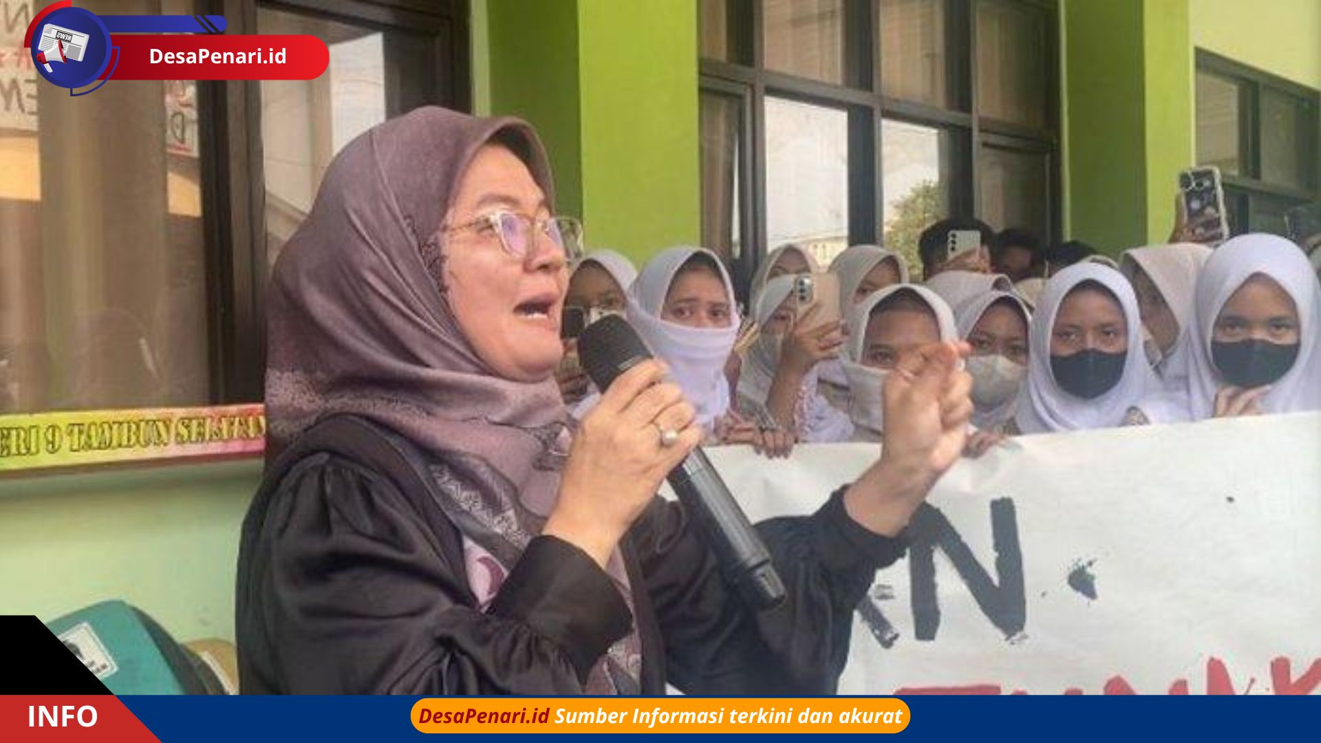 Kepsek SMAN 9 Tambun Dinonaktifkan Pasca Demo Siswa!