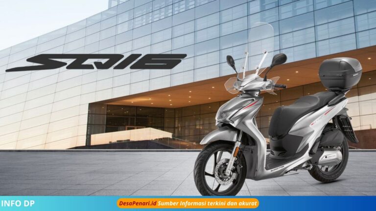 QJMotor Rilis Skutik Klasik SQ16, Saingi Honda SH125i!