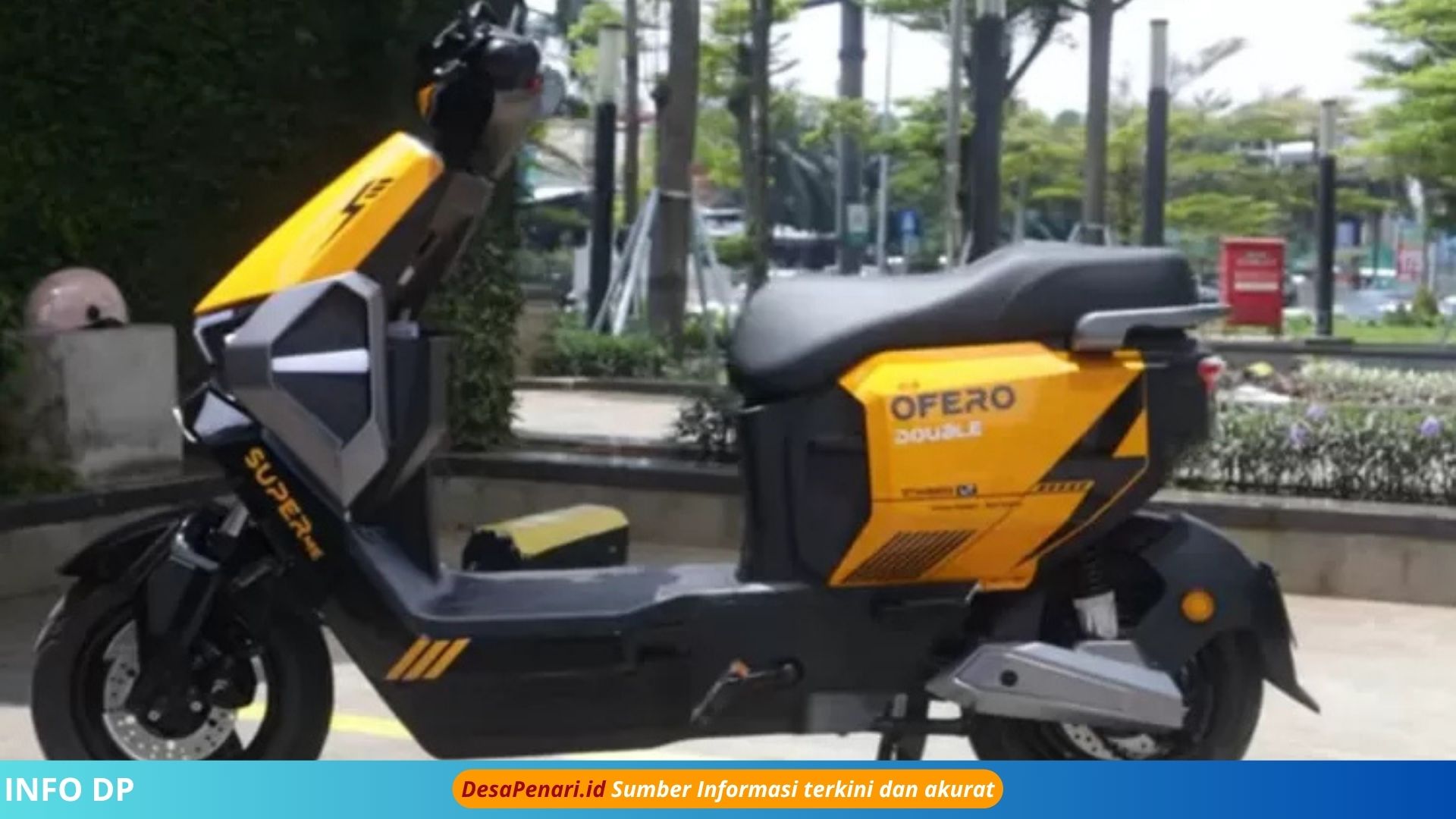 Sepeda Listrik Ofero Stareer 3 Lit: Jarak Tempuh 120 Km dengan Desain Stylish