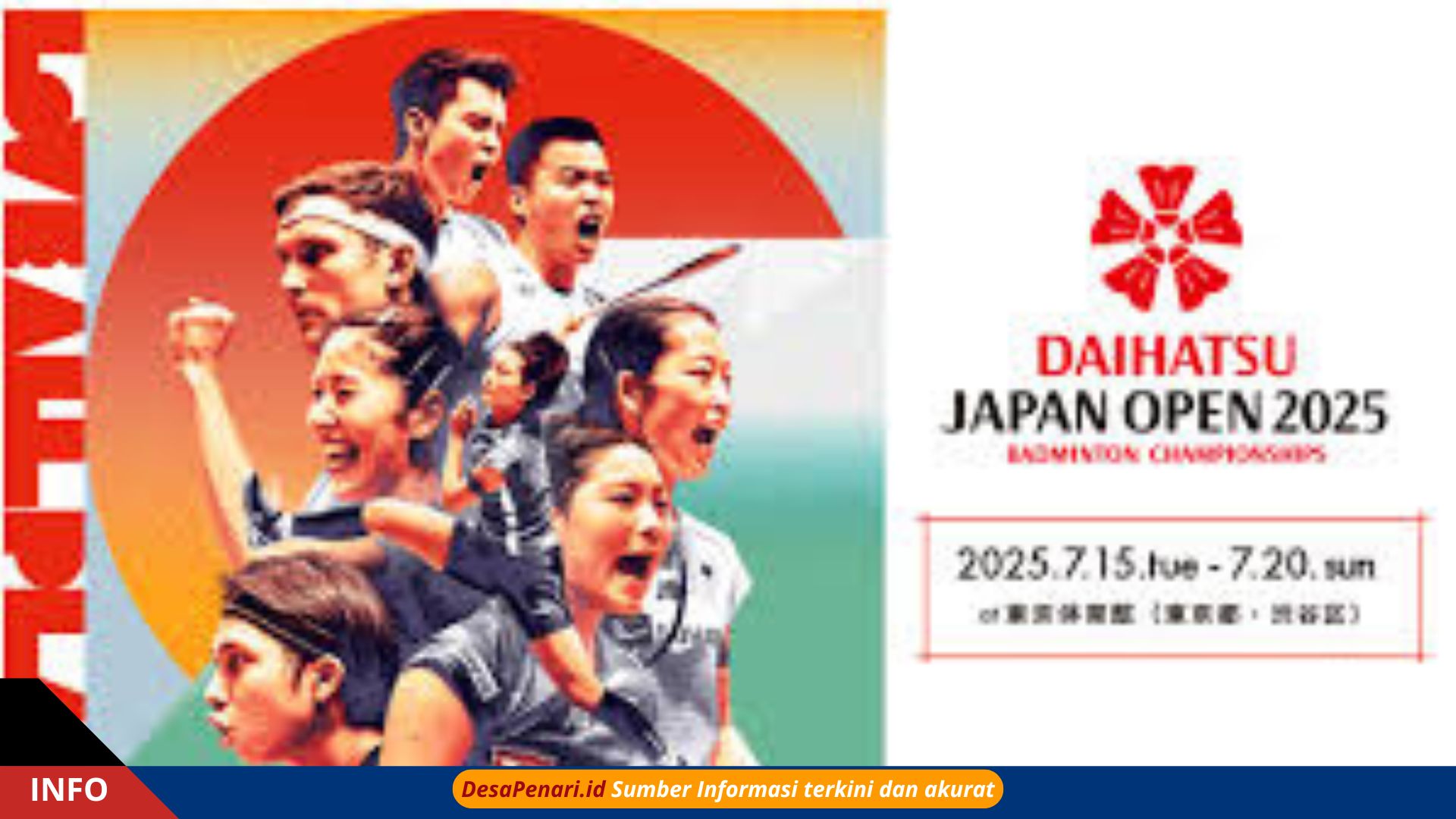 Japan Open 2025: Comeback Ginting, Duet Baru Fajar/Fikri!