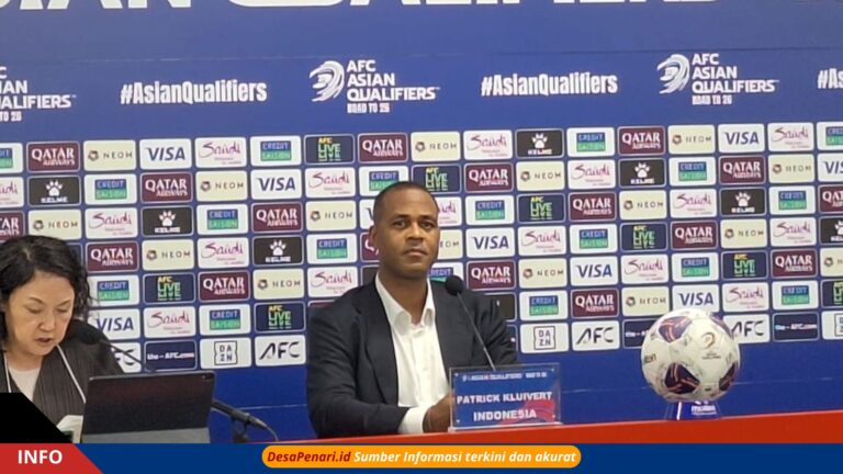 Patrick Kluivert: Timnas Indonesia Sudah Berusaha Maksimal, Tapi Jepang Terlalu Kuat