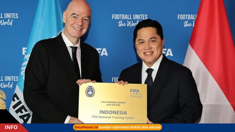 PSSI Raih Penghargaan Emas di FIFA Forward Awards!
