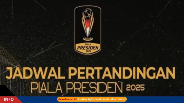 Jadwal Terbaru Piala Presiden 2025: Tim, & Laga Seru!