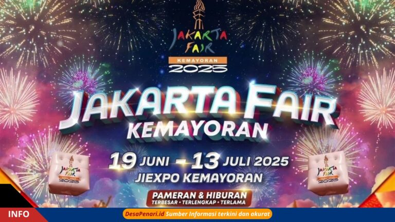 Jakarta Fair 2025 Diundur dan Durasi Dipangkas, Ini Penyebabnya!