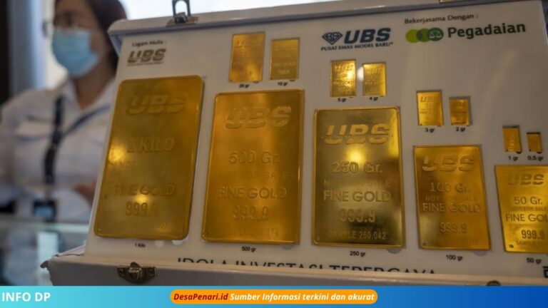 Harga Emas Pegadaian Turun ke Rp1,8 Juta per Gram!