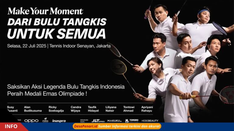 8 Legenda Bulutangkis Ramaikan Oppo Make Your Moment!