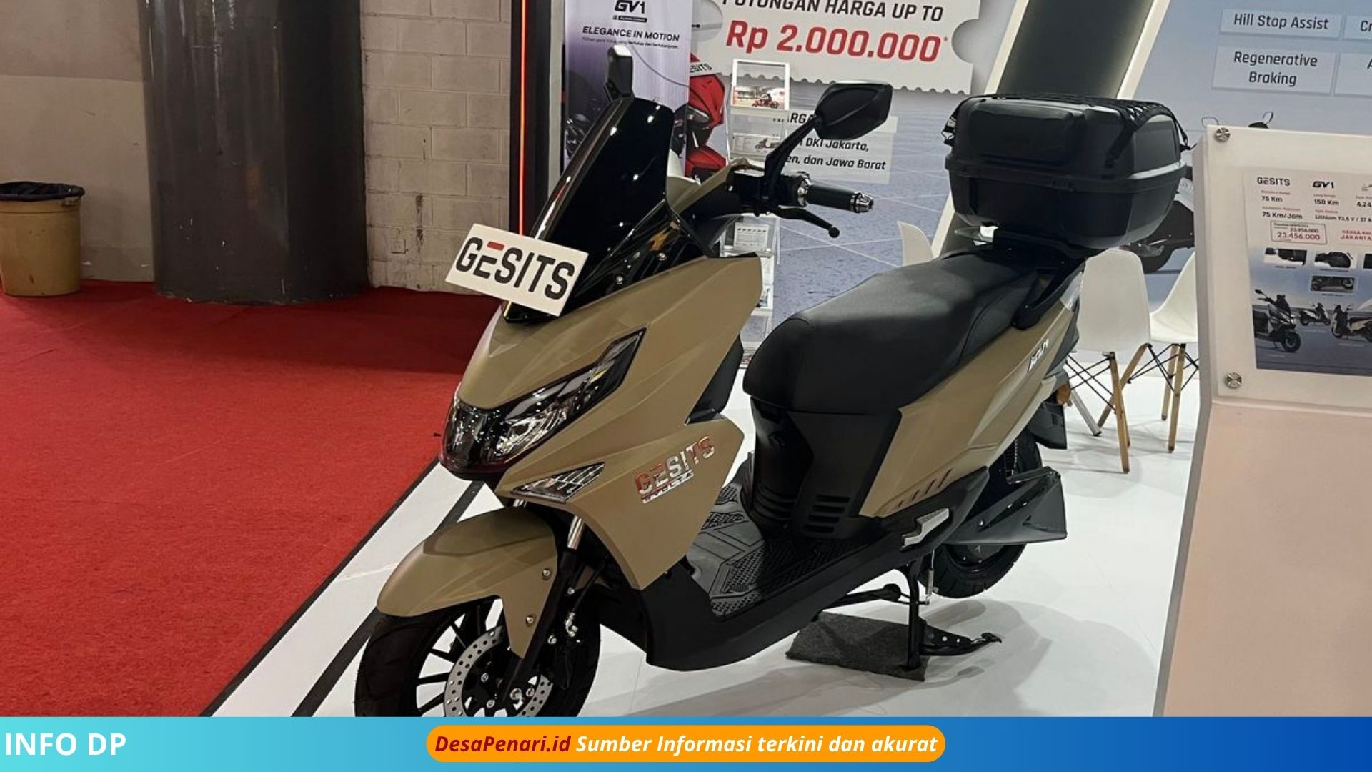 Gesits GV1: Spesifikasi& Fitur Unggulan Motor Listrik Terbaru!