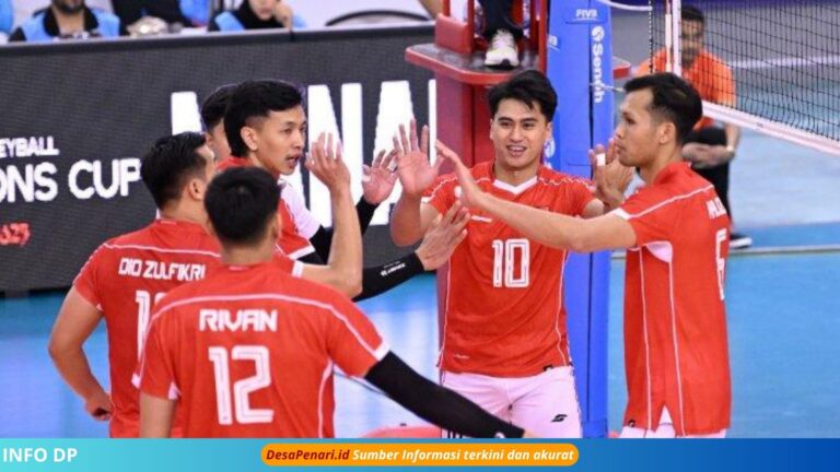 Voli Indonesia Takluk 1-3 Dari Pakistan Di AVC Cup!