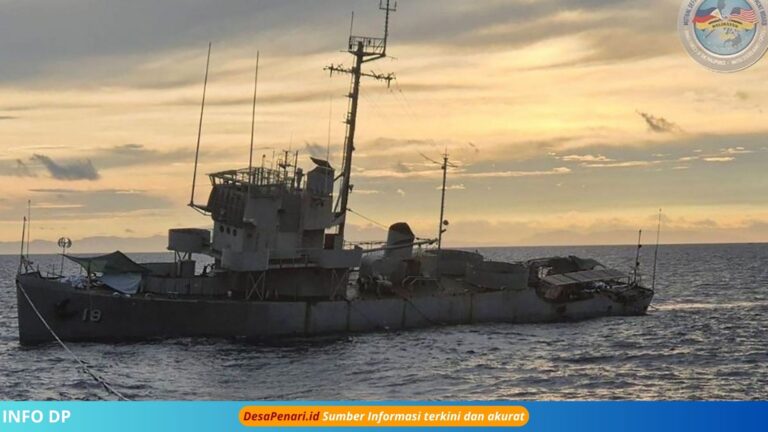 Kapal Perang Filipina Tenggelam Dulu Sebelum Ditembak!