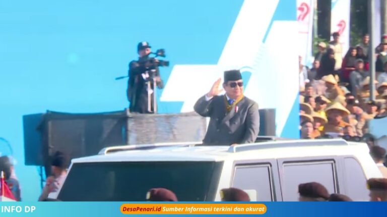 Prabowo Hadiri HUT Bhayangkara KE 79 Naik Maung Putih!