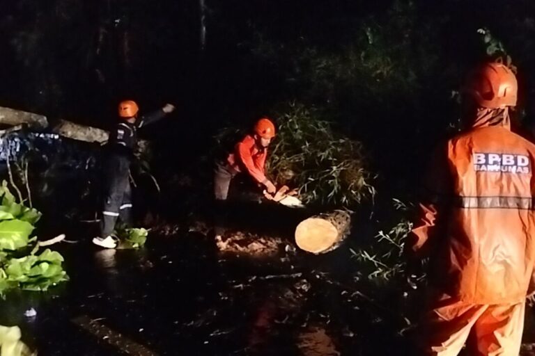 Banyumas Darurat Bencana! Akibat Hujan Ekstrem, Longsor Terjadi di Beberapa Titik 