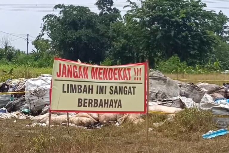 Polresta Serang Kota Usut Pembuangan Limbah Medis B3 Ilegal di Area Hunian