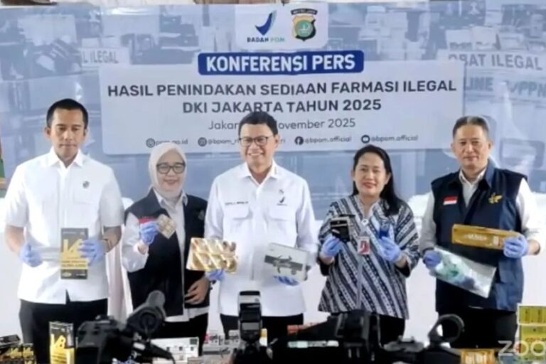 Gudang Obat Ilegal Rp 2,74 Miliar Dibongkar di Jakbar, Isinya Didominasi Obat Kuat Berbahaya!