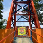 Jembatan Gantung Situ 7 Muara Depok Ditutup Sementara Imbas Kerusakan Struktur
