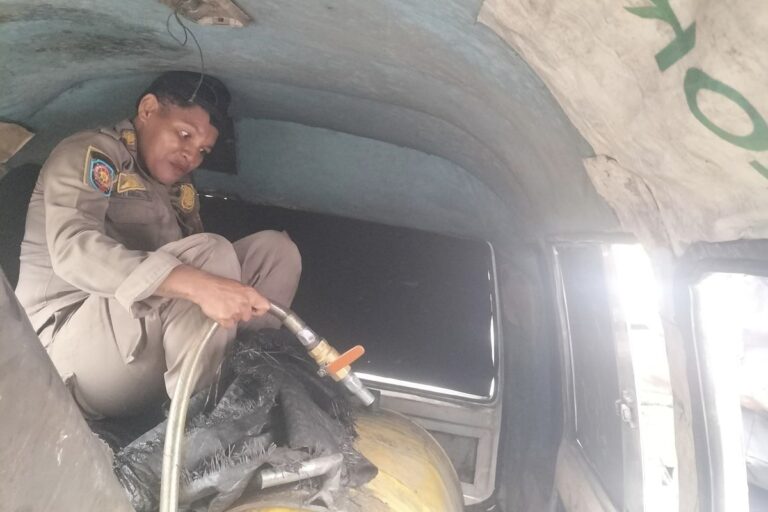 Satpol PP Jayapura Amankan Empat Mobil Modifikasi Diduga Penimbun Solar Subsidi