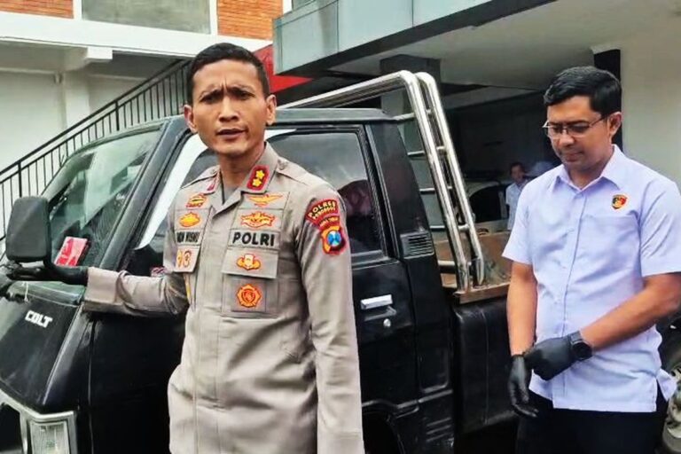 Mantan Karyawan Gudang di Ponorogo Nekat Curi Pikap Bermuatan 3,5 Ton Gabah