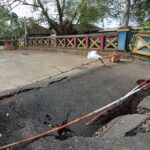 Perbaikan Tak Bertahan Lama, Jembatan Penghubung Jakarta-Bekasi Kembali Ambles