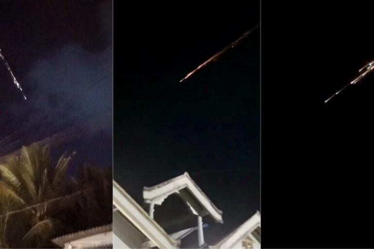 Warga Lampung Dihebohkan Benda Terang Mirip Rudal, Pakar Astronomi: Itu Sampah Antariksa