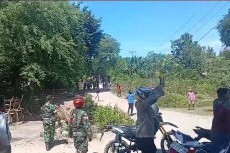 Akibat Pria Mabuk Memaki Istri Orang, Dua Desa di Kabupaten Kupang Terlibat Konflik