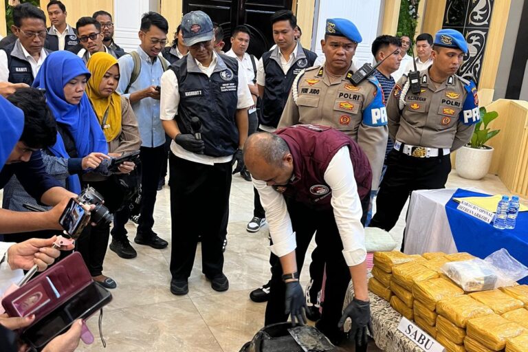 Polda Sumut Ringkus Tiga Kurir dan Sita 223 Kg Ganja-Sabu dari Jaringan Lintas Provinsi