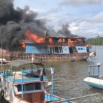 KM Miyataki dan Dua Kapal Lainnya Terbakar di Mimika, Polisi: Ada Indikasi Aksi Sengaja