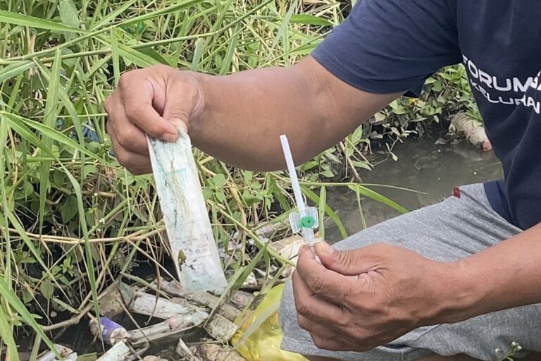 Polresta Malang Kota Periksa Distributor Alkes dan Rumah Sakit Terkait Limbah Medis di Irigasi