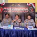 Polisi Ringkus 6 Anggota Sindikat Curanmor di Inhu, Sudah Gasak 64 Motor Sistem Pesanan
