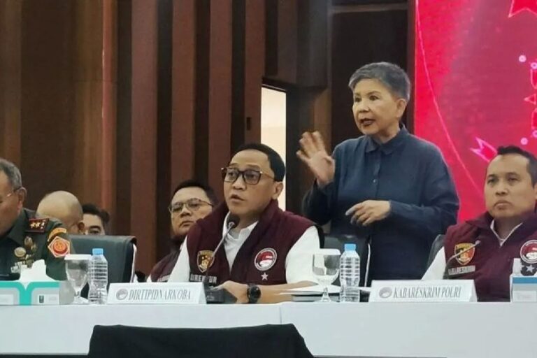 325 Kg Sabu Kemasan Teh China Disita, Bareskrim Klaim 1,6 Juta Jiwa Terselamatkan