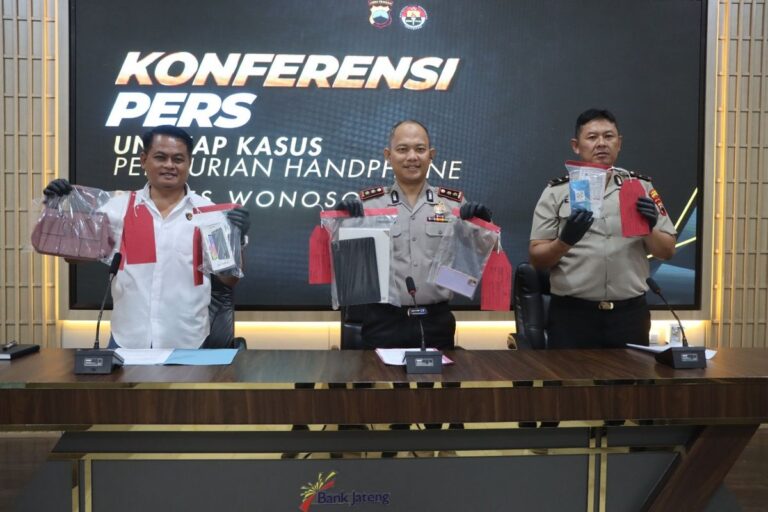 Pelacakan Ponsel Korban yang Masih Aktif Bantu Polisi Bekuk Maling di Wonosobo