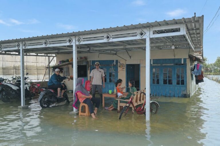 Dampak Rob di Pantura: dari Kerugian Triliunan hingga Warga yang Menolak Pindah
