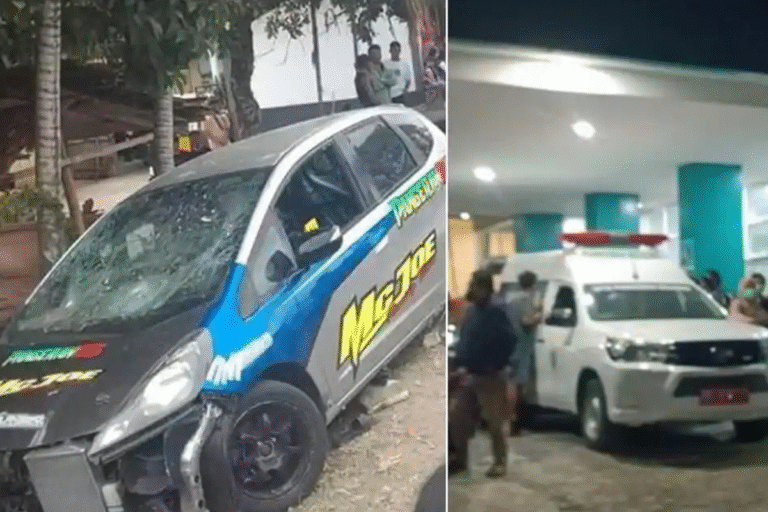 8 Tewas dalam Insiden Drag Race di Kotamobagu, Mobil Tabrak Kerumunan Penont