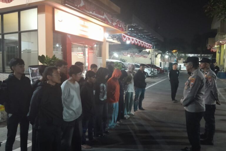 Konvoi Malam Picu Gangguan Ketertiban, Polisi Tahan 17 Anggota Perguruan Silat