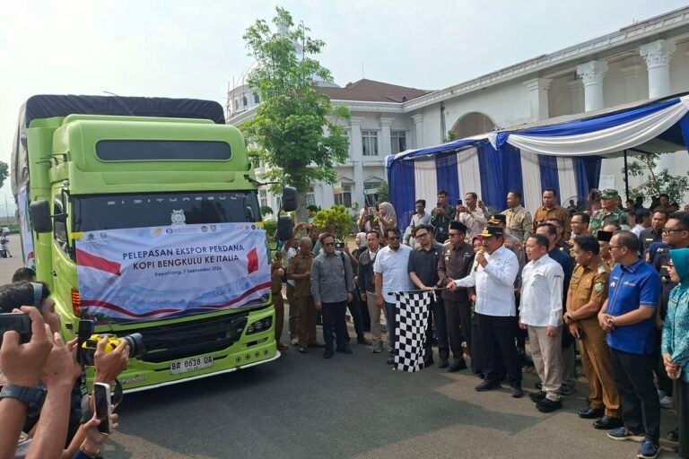 Kopi Bengkulu Tembus Italia: Ekspor Perdana 19,2 Ton, Nilai Kontrak Rp1,2 Miliar
