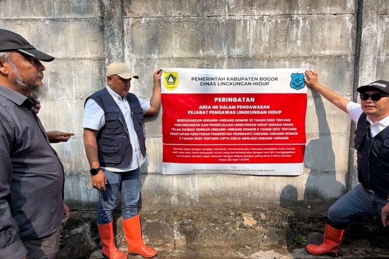 Pencemaran Sungai Cileungsi Terungkap, 23 Pabrik Diberi Waktu Berbenah