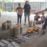 Berkedok Tempat Cuci Mobil, Rumah di Belinyu Bangka Jadi Lokasi Penimbunan BBM Subsidi